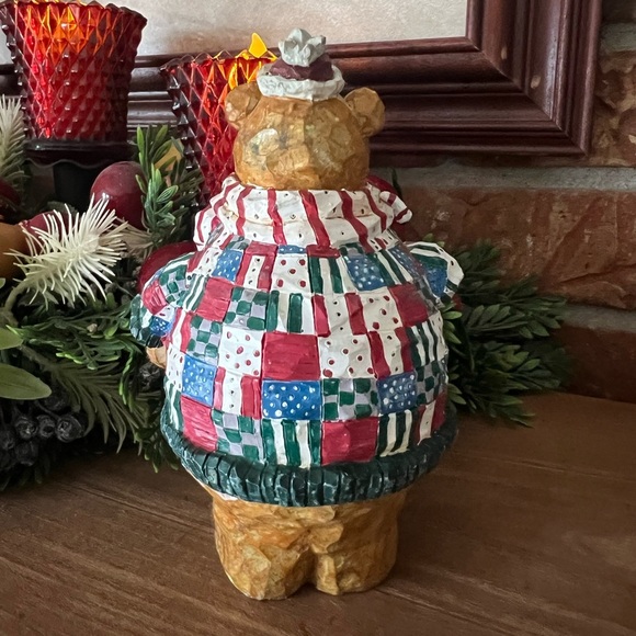 Rare Vintage 1987 Old
Fashioned Christmas Teddy Bear Snow Globe - Picture 4 of 7